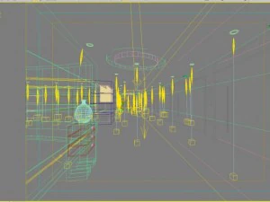 corridor 040 3D Model
