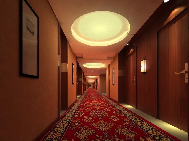 corridor 042 3D मॉडल .c4d .max .obj .3ds .fbx .stl .blend 