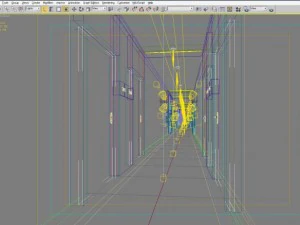 corridor 043 3D Model