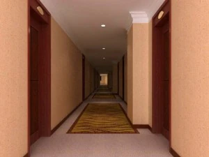 corridoio 052 Modello 3D