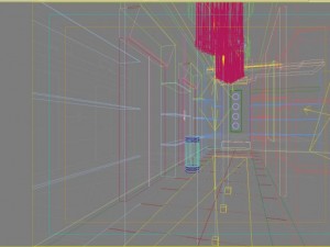 corridor 052 Model 3D