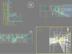 corridor 057 3D Model