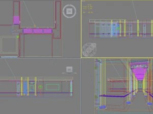 corridor 058 3D Model