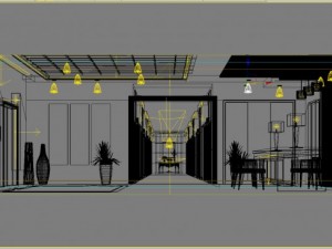 corridor 060 Modello 3D