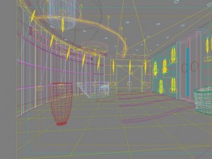 elevator space 001 3D मॉडल