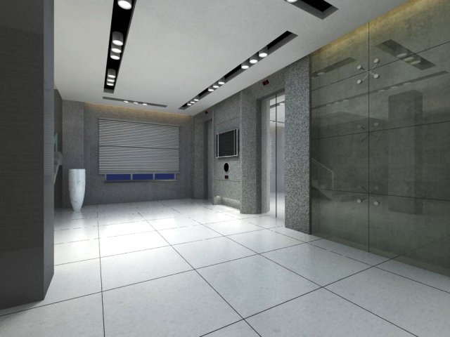 elevator space 002 3D Model .c4d .max .obj .3ds .fbx .stl .blend 