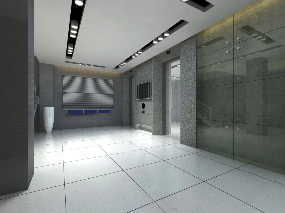 asansör alanı 002 3D Model .c4d .max .obj .3ds .fbx .stl .blend