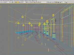 elevator space 004 Modèle 3D
