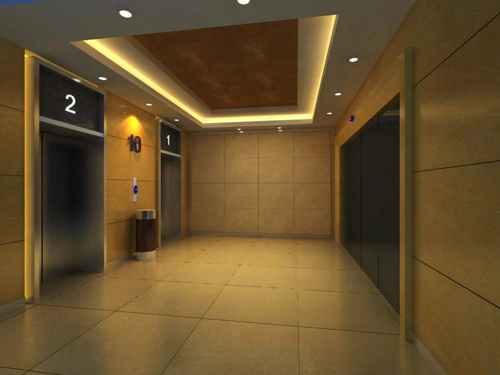 elevator space 005 3D Model .c4d .max .obj .3ds .fbx .stl .blend 