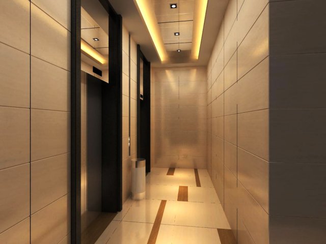 elevator space 008 3D 模型 .c4d .max .obj .3ds .fbx .stl .blend 