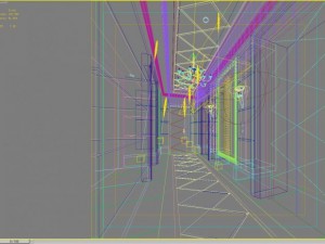elevator space 015 3D Модель
