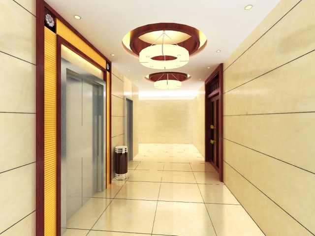 elevator space 018 Model 3D .c4d .max .obj .3ds .fbx .stl .blend 