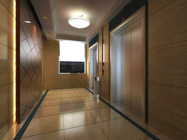 elevator space 019 Modello 3D .c4d .max .obj .3ds .fbx .stl .blend 