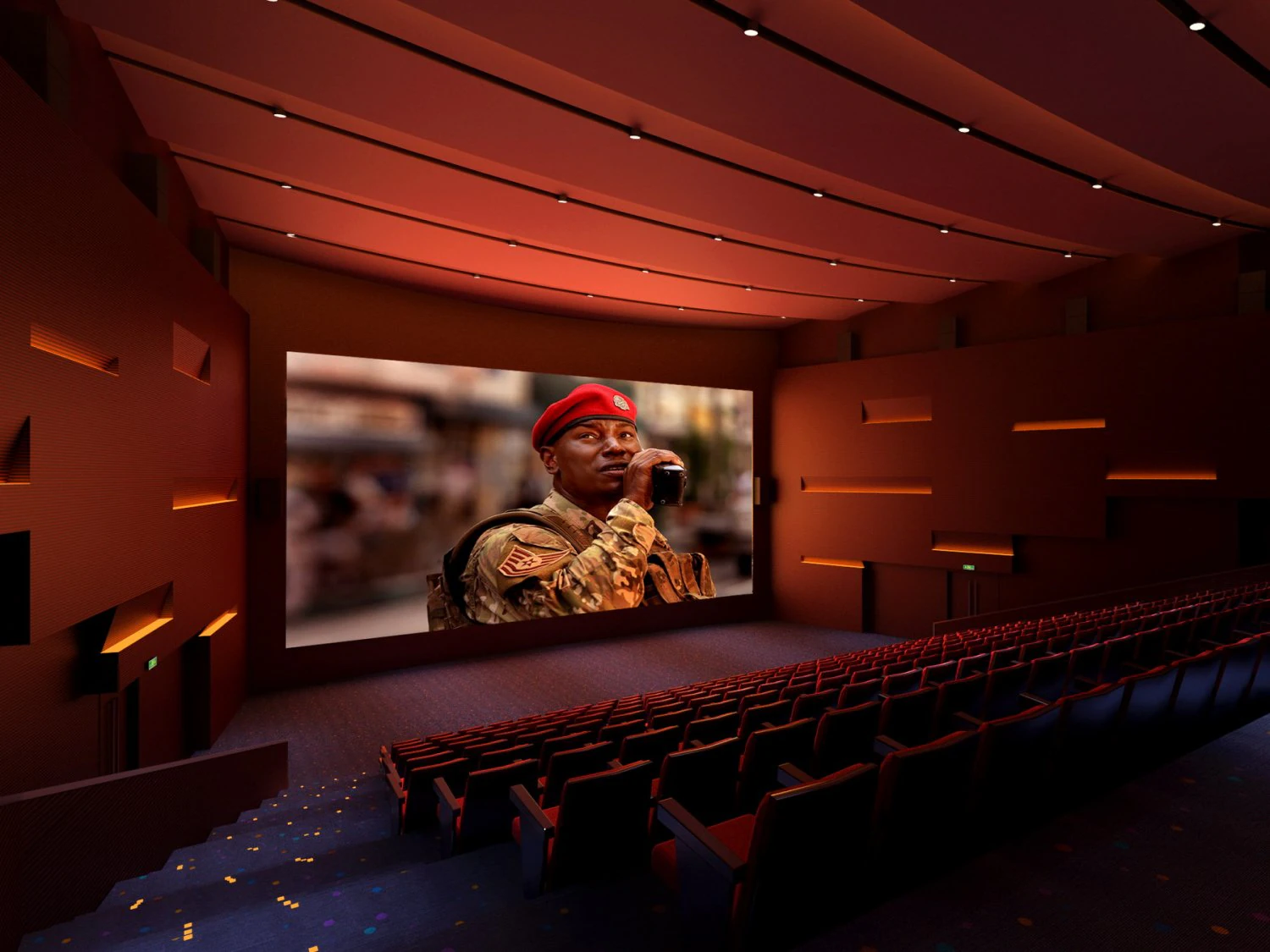 grand theatre 001 3D Model .c4d .max .obj .3ds .fbx .stl .blend 