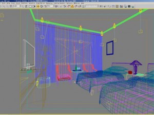 guest room 002 3D मॉडल
