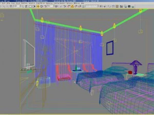 guest room 002 3D Model