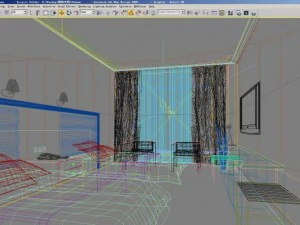 guest room 003 3D Model