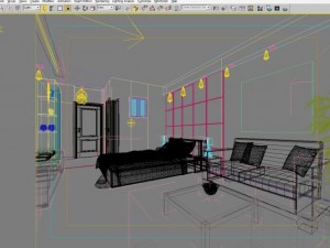 guest room 007 Modelo 3D