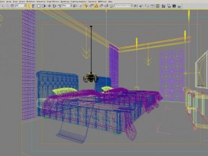 guest room 008 Model 3D