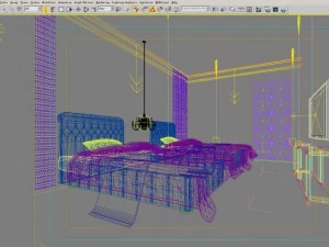 guest room 008 3D Model