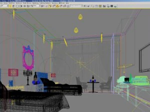 guest room 009 3D Model