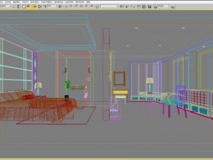 guest room 013 Model 3D