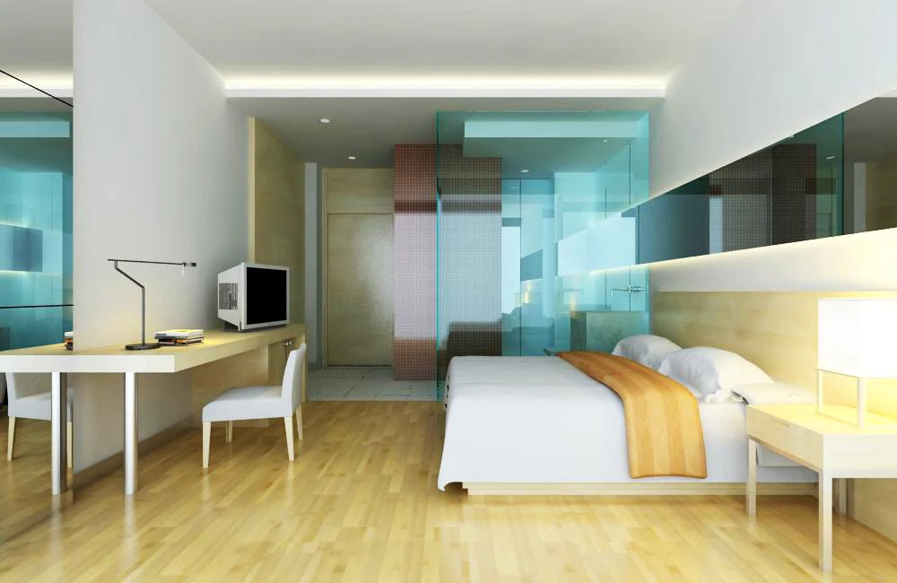 guest room 015 3D Model .c4d .max .obj .3ds .fbx .stl .blend 