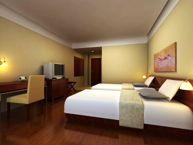 guest room 021 Model 3D .c4d .max .obj .3ds .fbx .stl .blend