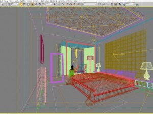 guest room 023 3D 模型