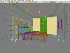 guest room 025 3D Model