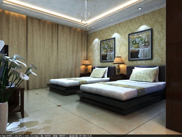 pok&oacute;j gościnny 030 Model 3D .c4d .max .obj .3ds .fbx .stl .blend 