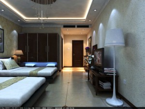 guest room 030 Model 3D