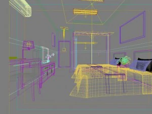 guest room 031 3D Model