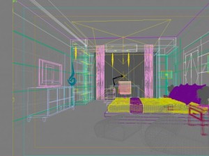 guest room 033 Modèle 3D