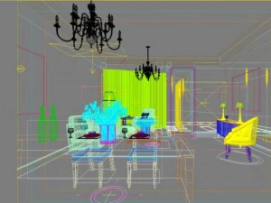 guest room 035 3D Model