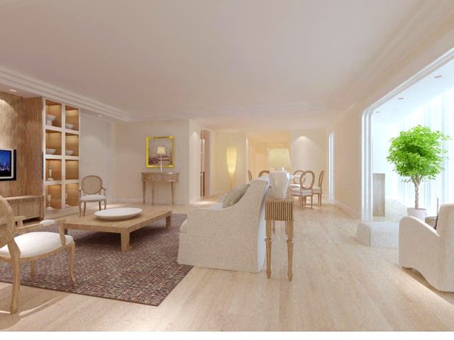 guest room 036 3D Model .c4d .max .obj .3ds .fbx .stl .blend 