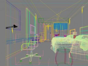 guest room 037 3D Model