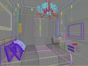 guest room 041 3D Model