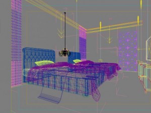 guest room 046 Model 3D