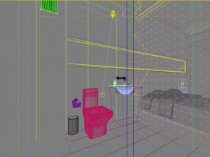 guest room bathroom 003 Modelo 3D