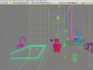 guest room bathroom 004 Modèle 3D