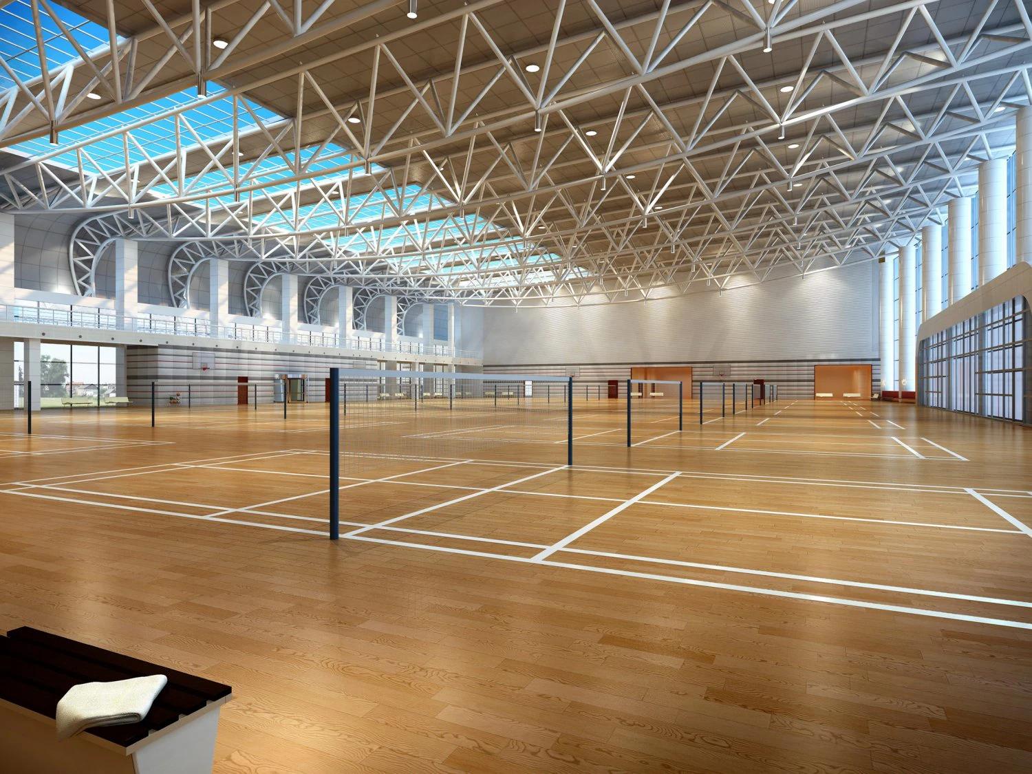 gym 003 3D Model .c4d .max .obj .3ds .fbx .stl .blend 