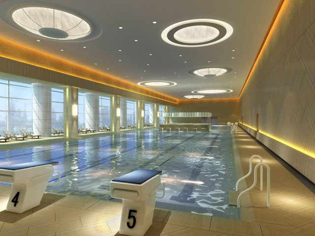 gym 004 3D Model .c4d .max .obj .3ds .fbx .stl .blend 