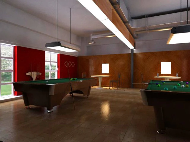 gimnasio 007 Modelo 3D .c4d .max .obj .3ds .fbx .stl .blend 