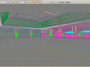 palestra 010 Modello 3D