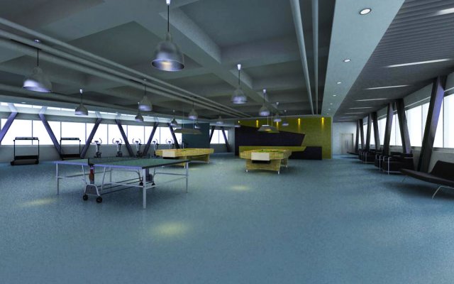 gym 012 3D 模型 .c4d .max .obj .3ds .fbx .stl .blend 