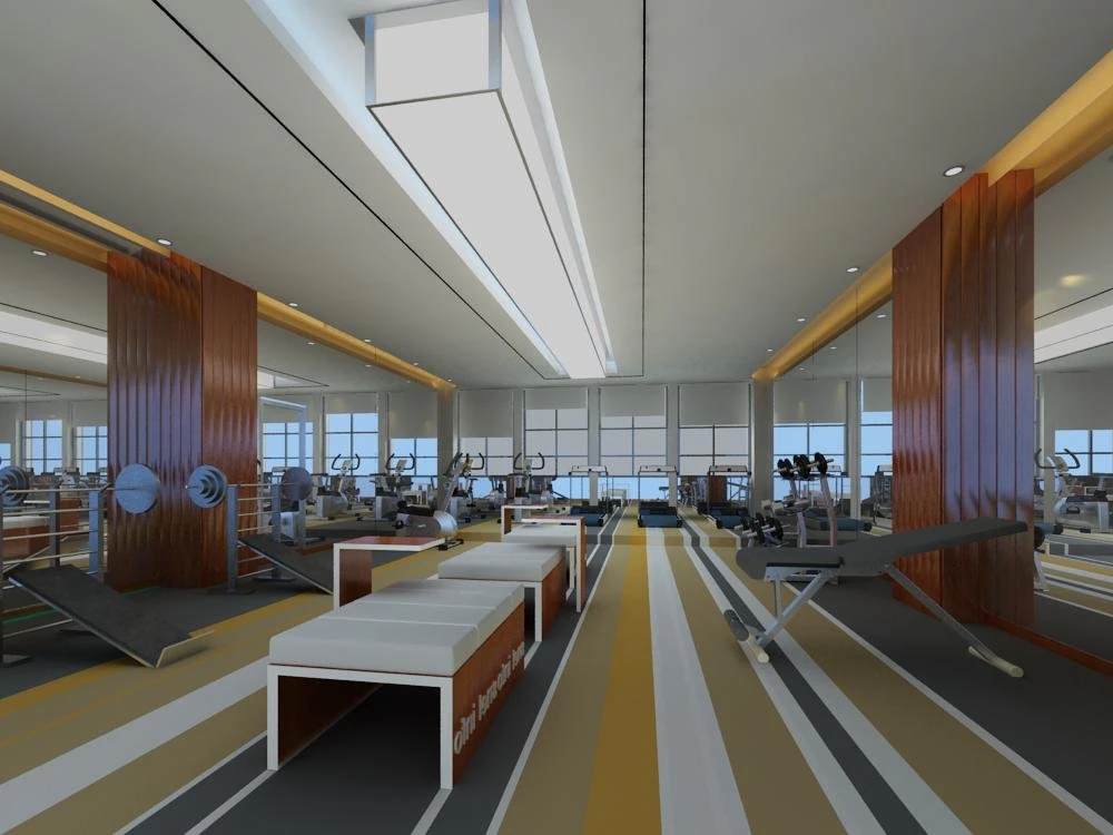 gym 013 3D Model .c4d .max .obj .3ds .fbx .stl .blend 