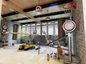 gimnasio 018 Modelo 3D
