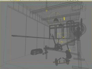 gym 018 3D Model