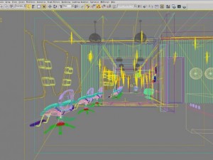 hairdressing room 002 Modelo 3D